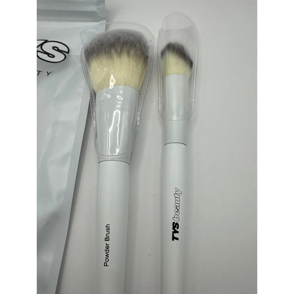 TYS Beauty Treat Yourself Brush‎ Set 2pc Powder Blush Vegan BRAND NEW